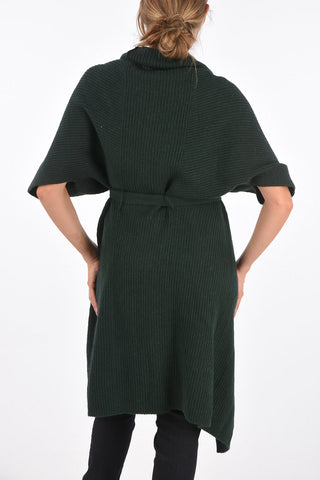 ARMANI EXCHANGE Long-Line Belted Cardigan