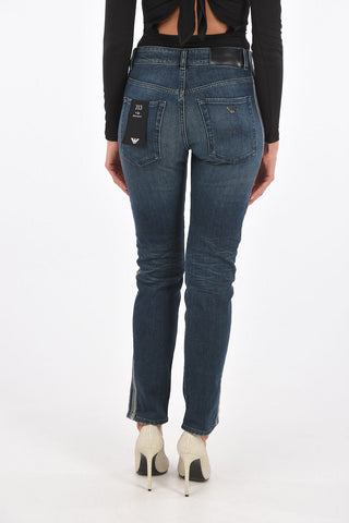 EMPORIO Contrast Side Band J13 Regular Fit Piping Jeans