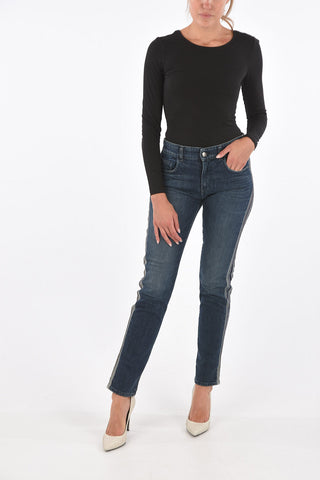 EMPORIO Contrast Side Band J13 Regular Fit Piping Jeans