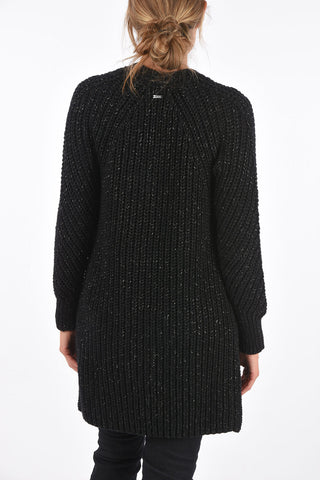 ARMANI EXCHANGE Lurex Crochet Cardigan