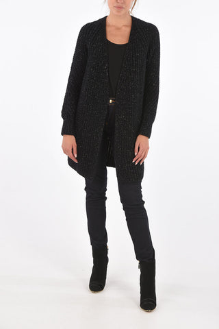 ARMANI EXCHANGE Lurex Crochet Cardigan