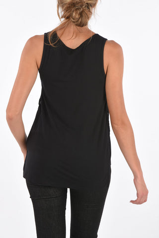 ARMANI EXCHANGE Stretch Fabric Asymmetrical Tank Top