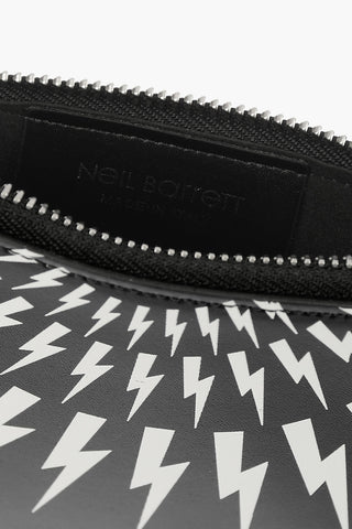 Pouch THUNDERBOLT FAIRISLE in Pelle