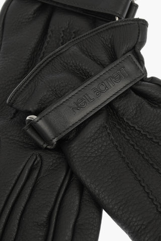 Textured Leather gloves