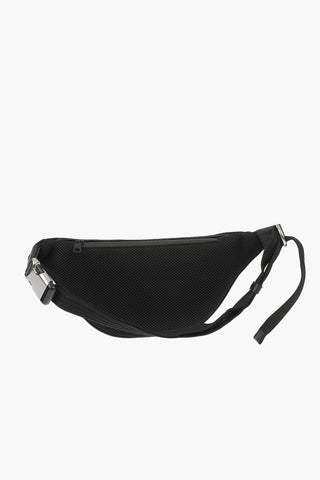 Fabric THUNDERBOLT FAIRISLE Bum Bag with leather details