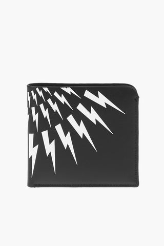 Leather THUNDERBOLT FAIRISLE Card holder