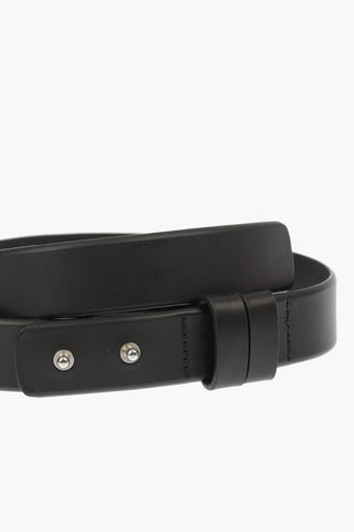 30mm Leather ANTI-METAL DETECTOR Belt
