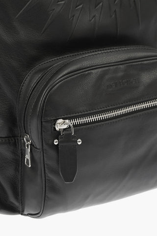 Leather THUNDERBOLT FAIRISLE Backpack