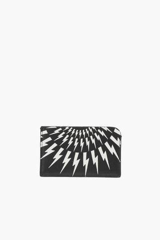 Leather THUNDERBOLT FAIRISLE Card holder