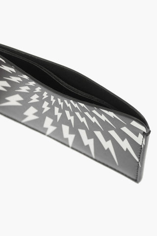 Leather THUNDERBOLT FAIRISLE Card holder