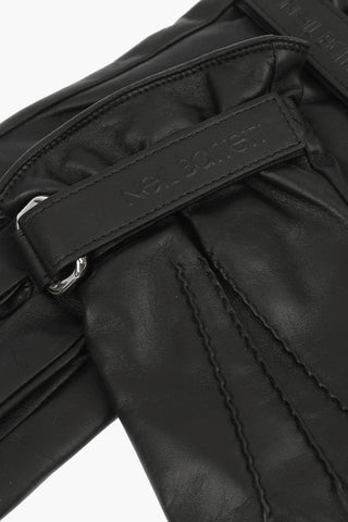 Leather gloves