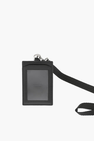 Leather THUNDERBOLT FAIRISLE Card holder