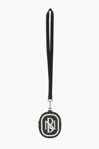 Porta monete Monogram in pelle