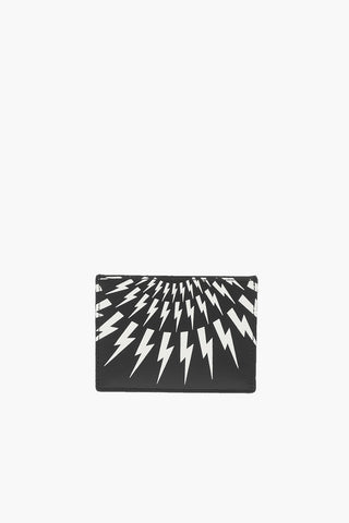 Leather THUNDERBOLT FAIRISLE Card holder