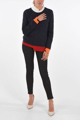 ARMANI EXCHANGE Argyle Turtleneck Sweater