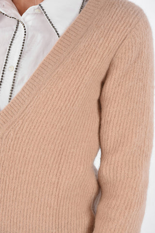 ARMANI EXCHANGE Mohair Blend V-Neck Sweater
