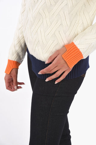 ARMANI EXCHANGE Argyle Turtleneck Sweater