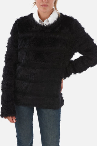 ARMANI EXCHANGE Faux Fur Sweater