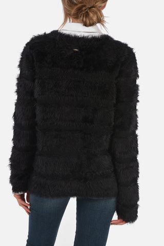 ARMANI EXCHANGE Faux Fur Sweater