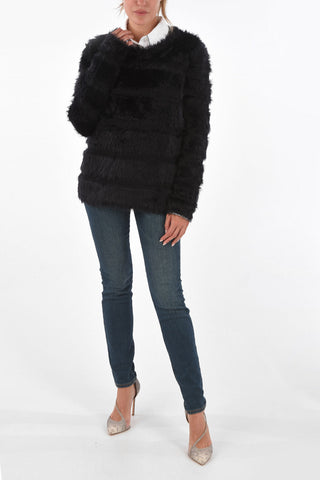 ARMANI EXCHANGE Faux Fur Sweater