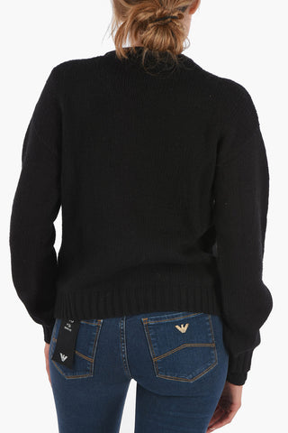 ARMANI EXCHANGE Cable Knit Turtleneck Sweater