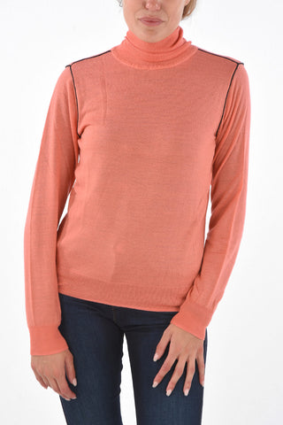 ARMANI EXCHANGE Virgin Wool blend Turtleneck Sweater