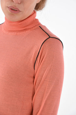 ARMANI EXCHANGE Virgin Wool blend Turtleneck Sweater