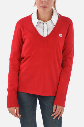 ARMANI EXCHANGE Cotton V-Neck Sweater