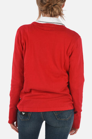 ARMANI EXCHANGE Cotton V-Neck Sweater