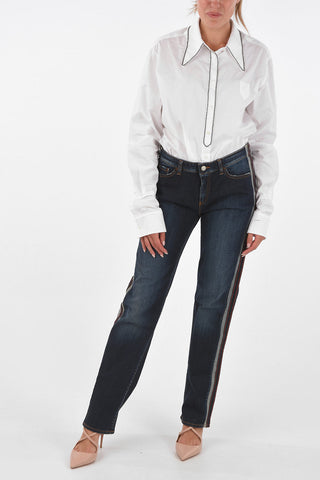 EMPORIO Regular Fit Piping Jeans