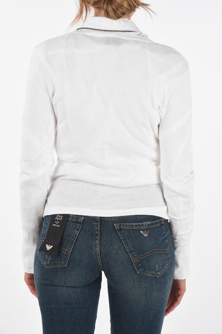 ARMANI EXCHANGE Cotton V-Neck Sweater