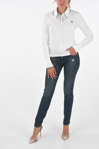ARMANI EXCHANGE Cotton V-Neck Sweater