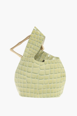 Croco Printed MINI ASTREA TOTE Bag