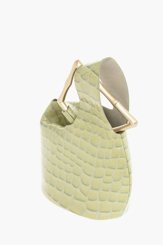 Croco Printed MINI ASTREA TOTE Bag