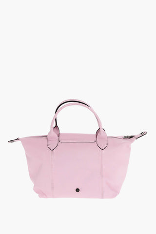 Leather LE PLIAGE Tote Bag with Removable Shoulder Strap