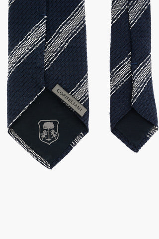 regimental striped Jacquard Tie