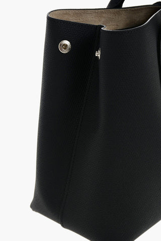 Coated Leather ROSEAU Double Handle Bag
