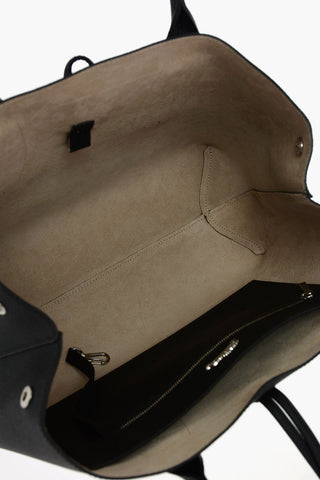 Coated Leather ROSEAU Double Handle Bag