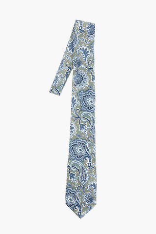 Cravatta in Seta Stampa Paisley