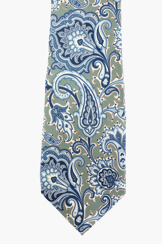 Cravatta in Seta Stampa Paisley