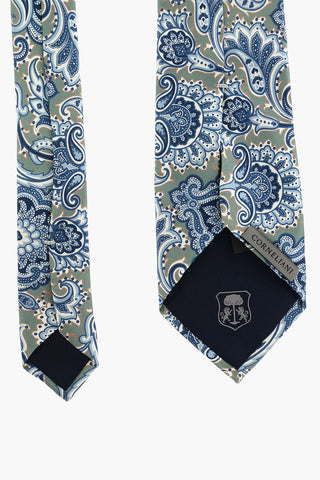 Cravatta in Seta Stampa Paisley