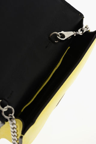 Mini Bag  a Tracolla POP in Suede Con Decorazione LEGO