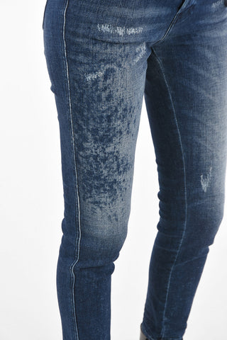 Jeans Slim Fit BABHILA in Denim Distressed