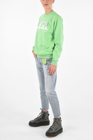 Printed F-ANG Crewneck Sweatshirt