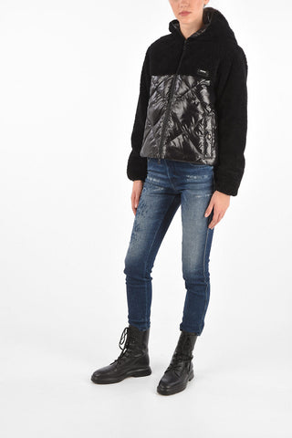 Faux Fur ALDHIBHA Quilted Down Jacket