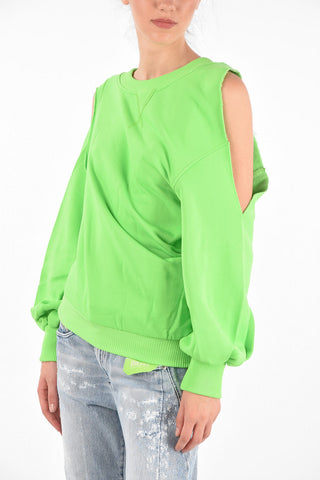 Cold Shoulder F-INVERT Sweatshirt