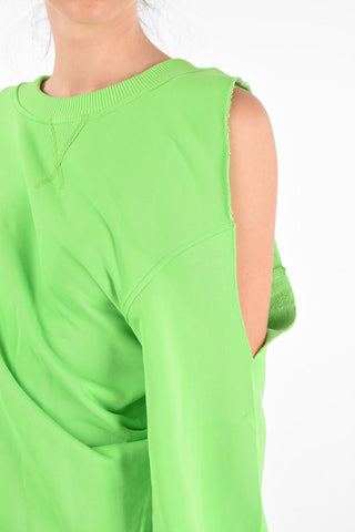 Cold Shoulder F-INVERT Sweatshirt