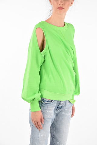 Cold Shoulder F-INVERT Sweatshirt
