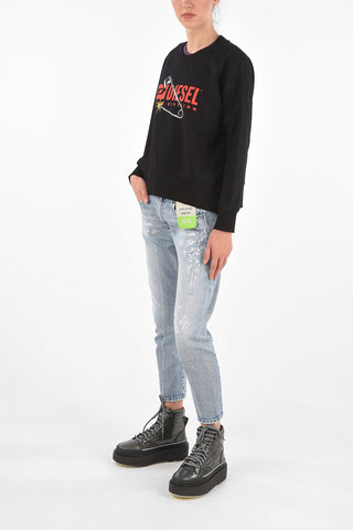 Printed F-MAGDA Crewneck Sweatshirt