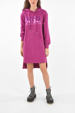 Long Sleeved D-ILSE-T Dress with hood